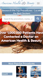 Mobile Screenshot of americanhealthandbeauty.com